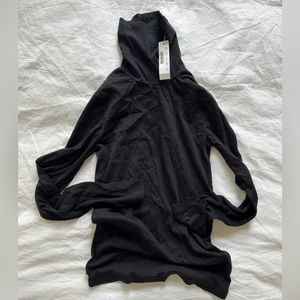 NWT JCREW Tissue Turtle Neck Black XS 2019